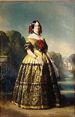 Portrait of Luisa Fernanda of Spain Duchess of Montpensier